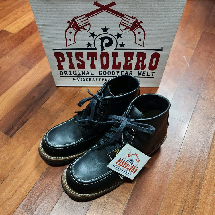 잭로즈 빈티지 피스토레로 콜라보 비브람 부츠 워커--1