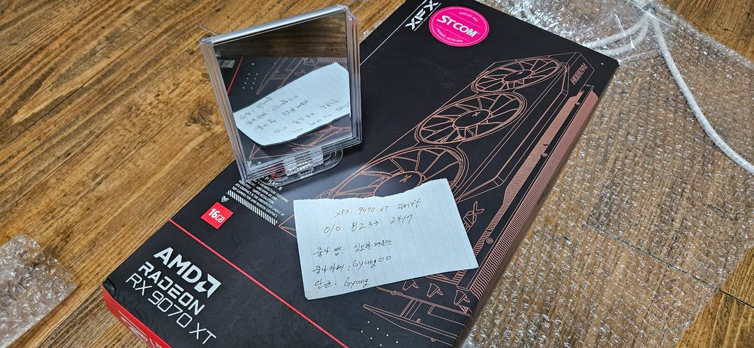 xfx 9070xt swift (전북 익산)--1