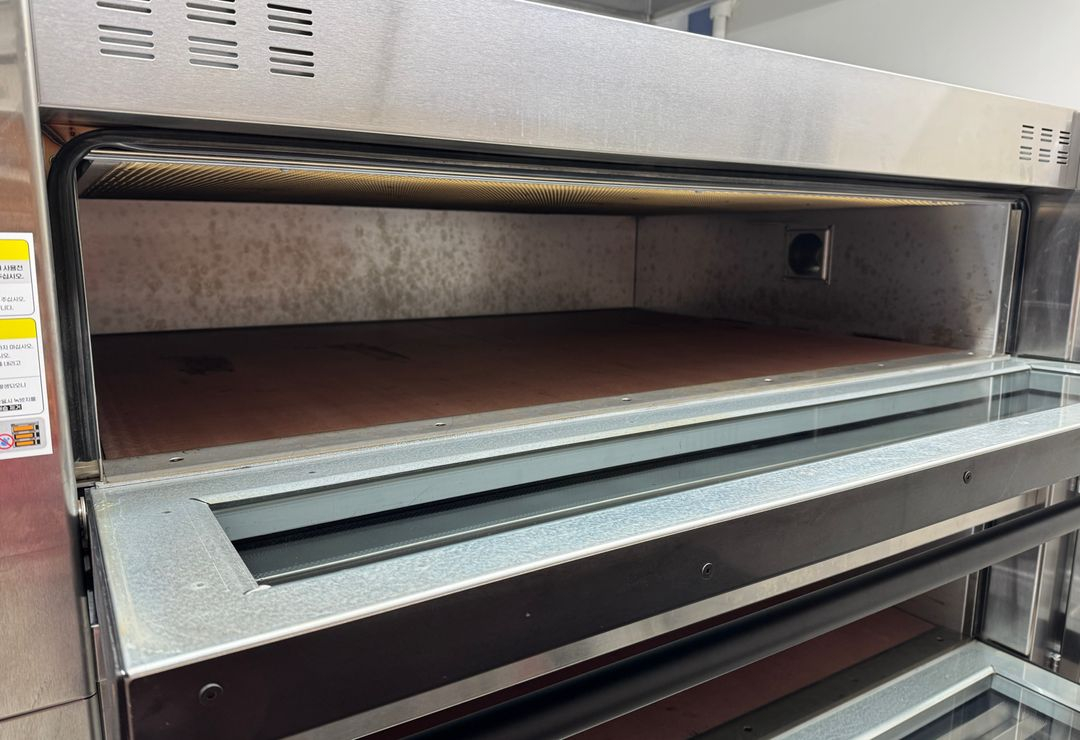 라진 데크오븐 4매2단 + 받침대--1