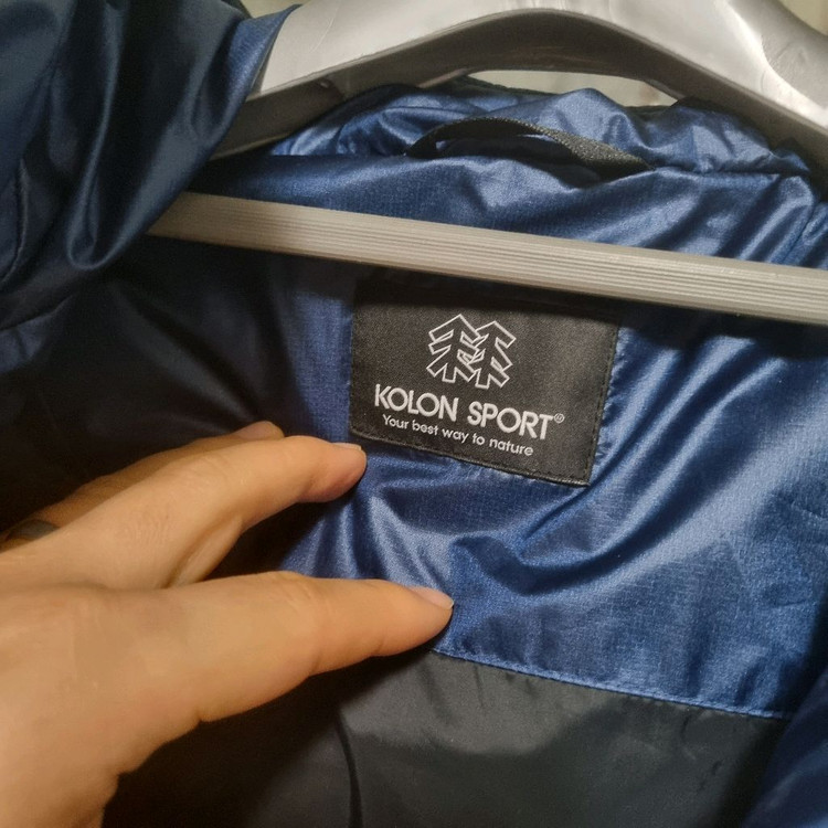 코오롱 프리마로프트 퍼텍스 패딩 라지--3