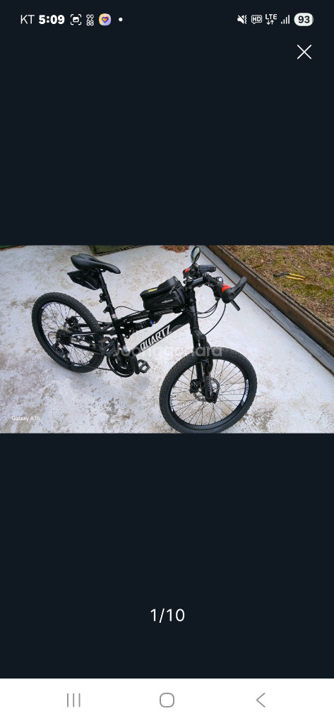 쿼츠 풀샥MTB 자전거 이미지