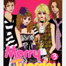 [만화책/중고]메리튜즈데이 1~3권(완결)/무료배송