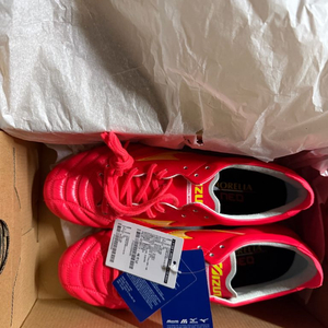 미즈노 모렐리아 네오4 MD 엘리트 250mm 새상품캥거루 가죽