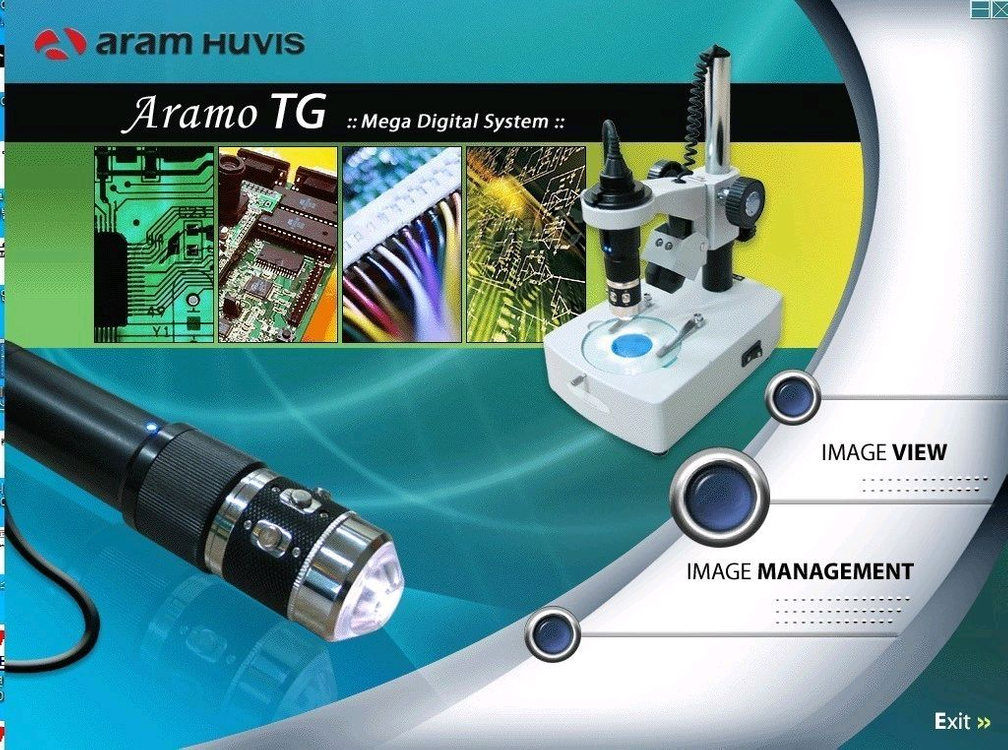 전자부품등 미세회로나 소형부품을 모니터로 확대해서 보는 전자현미경입니다--2