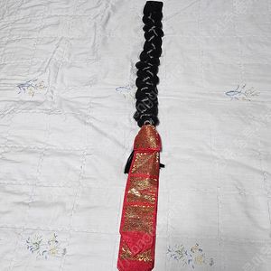 국악용품 머리댕기. 개량삼색띠