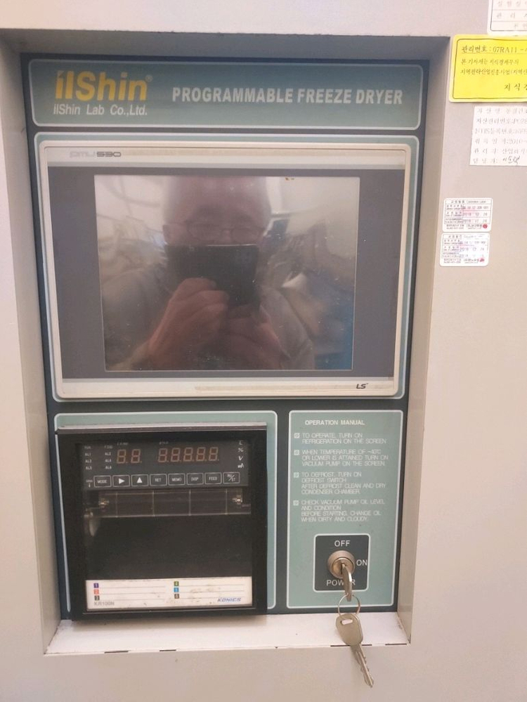 진공동결건조기(Vacuum freeze dryer/실험실용 소형 이미지