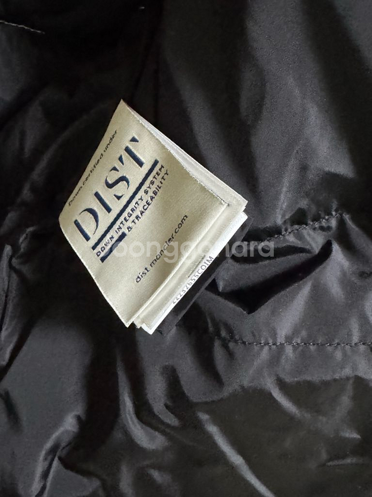 따뜻한 몽클 구스다운 여성 롱패딩 아이보리--6