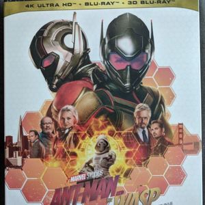 앤드맨과 와스프 4K + 2D + 3D 블루레이 스틸북