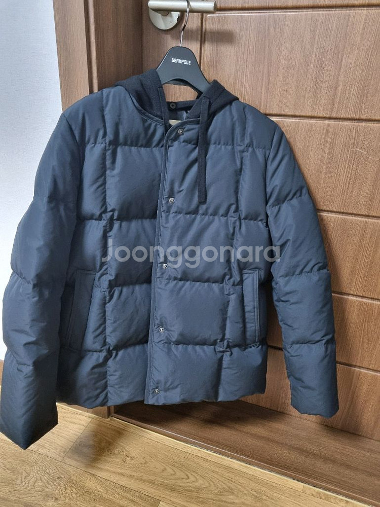 빈폴 레이디스 여성 구스다운 패딩 블랙 팝니다--1