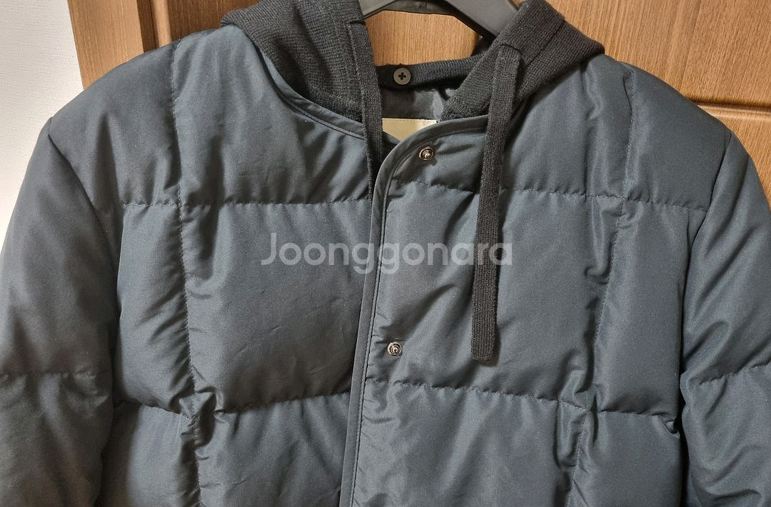 빈폴 레이디스 여성 구스다운 패딩 블랙 팝니다--2