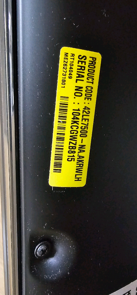 LG전자 고장난 티비 TV 가전제품 42인치 이미지