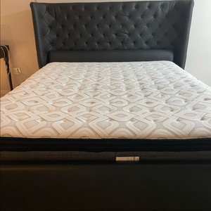 씰리 칼킹 매트리스 침대+프레임 일괄 판매(상태 좋음)