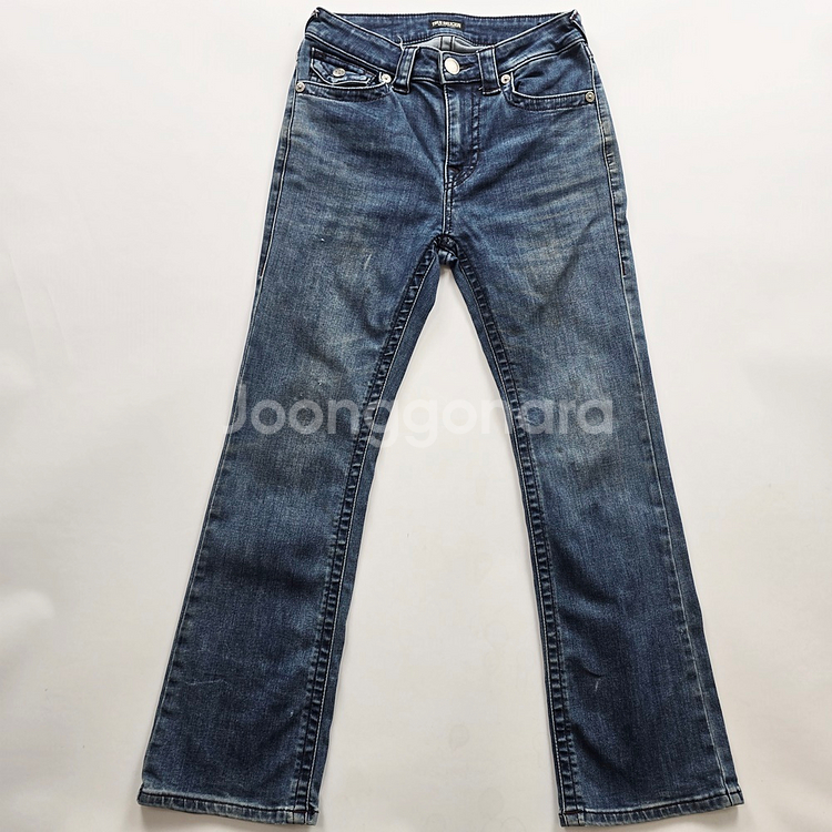 트루릴리전 청바지 부츠컷 스판 사이즈25 R3962--1