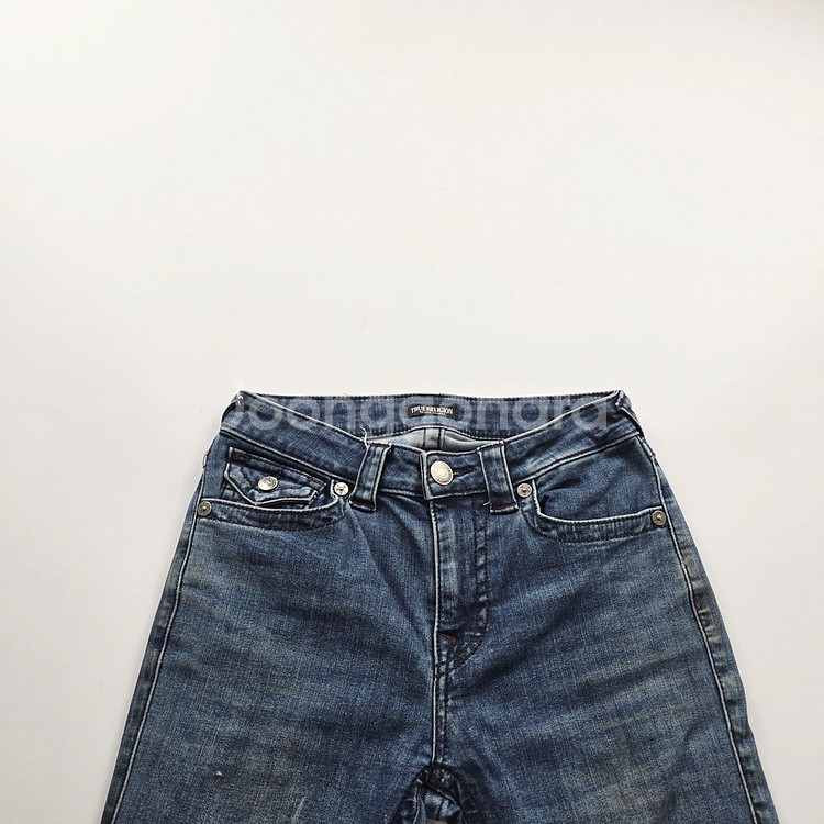 트루릴리전 청바지 부츠컷 스판 사이즈25 R3962--3