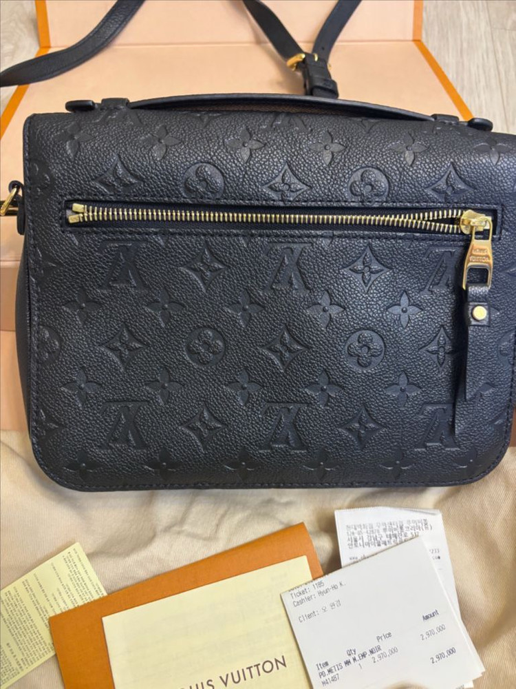 루이비통 포쉐트메티스 앙프레뜨 블랙 이미지