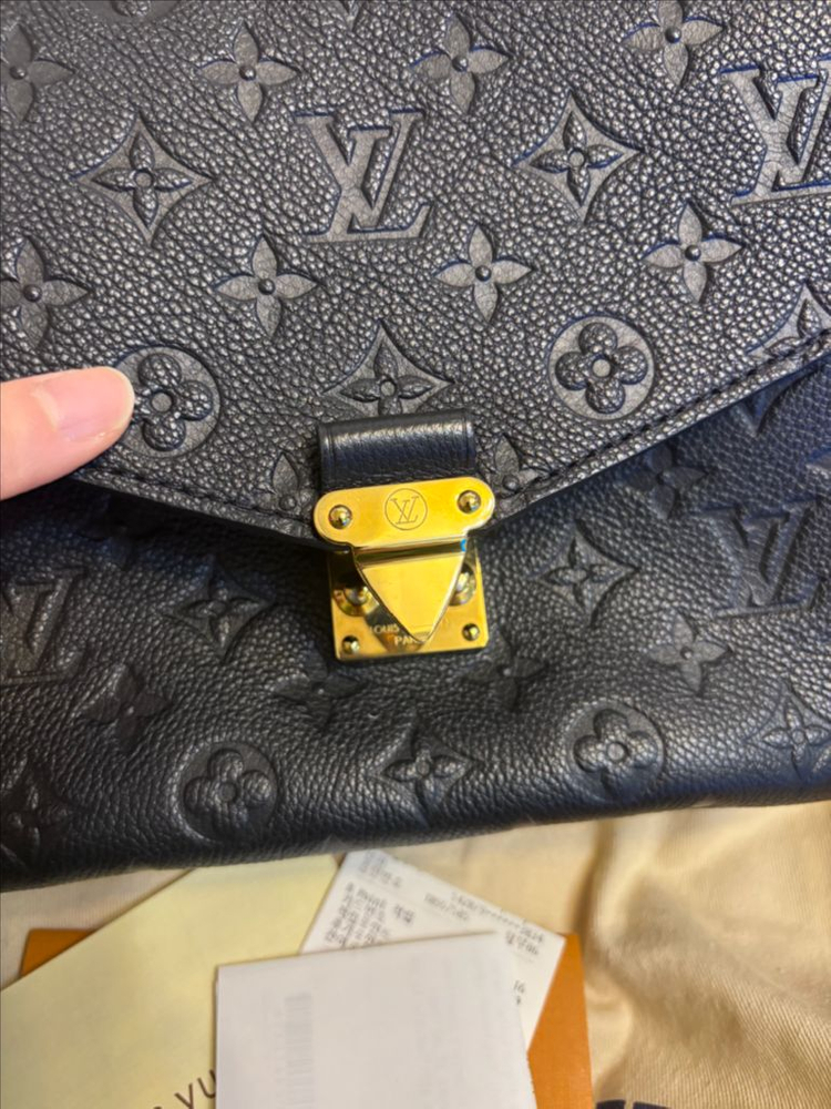 루이비통 포쉐트메티스 앙프레뜨 블랙 이미지