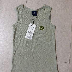 [새상품]캉골키즈 연카키 나시 티셔츠 120사이즈