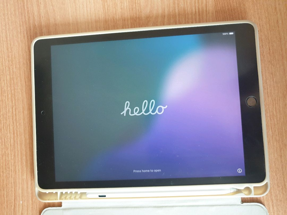 아이패드 9세대 64GB 실버 와이파이 + 짭플펜슬--3