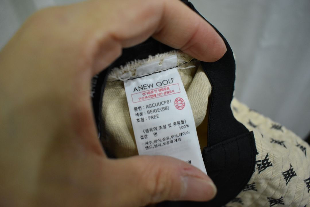 어뉴골프 모자 프리사이즈--4