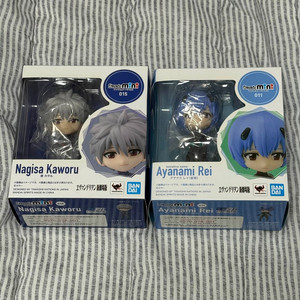 에반게리온 아야나미 레이/ 나기사 카오루 아츠미니 figuarts mini 피규어 이미지