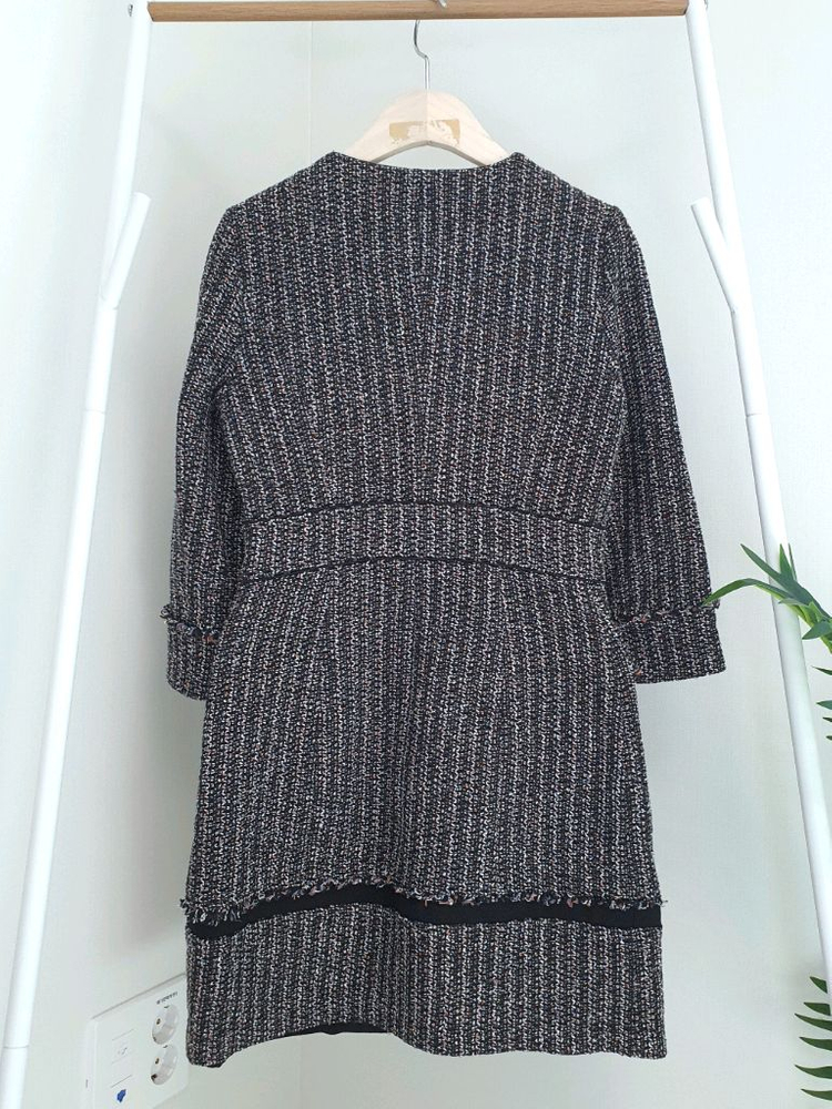 잇미샤 원피스형 트위드 롱자켓 이미지