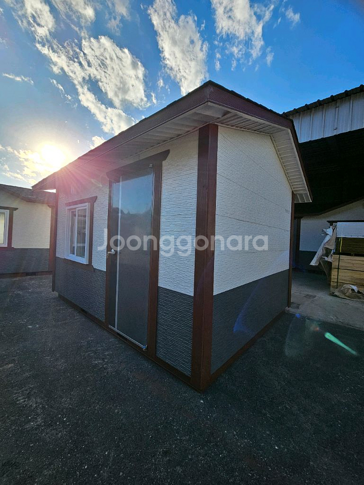 저렴한 3*4 농막, 이동식주택,농촌체류형쉼터, 컨테이너, 기숙사,사무실 450만원--1