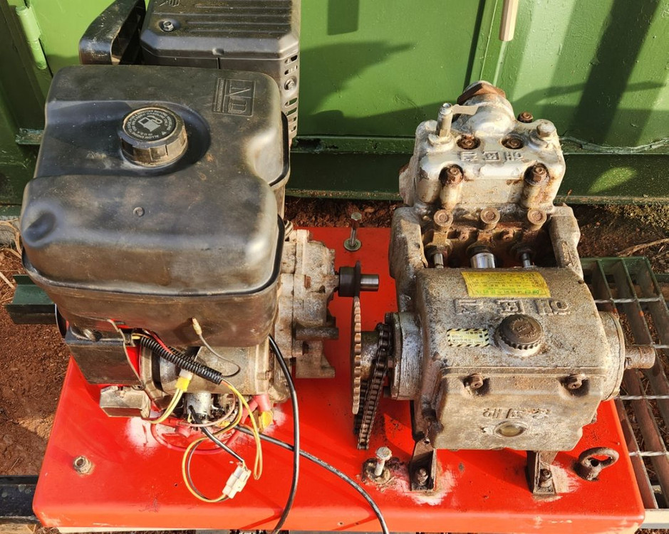 미쓰비시 13마력 고압 대구경 65m 화재방제용, 농업용, 산업용 등--1