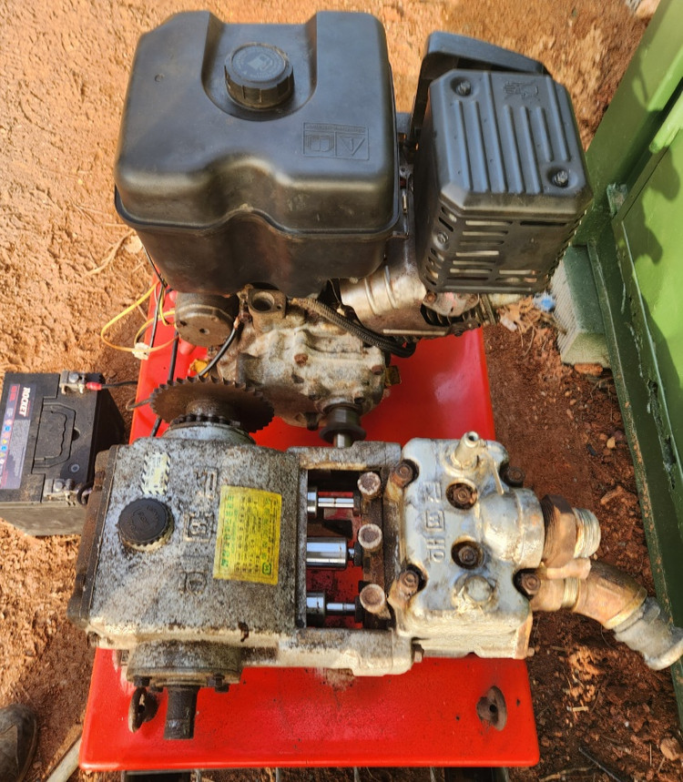 미쓰비시 13마력 고압 대구경 65m 화재방제용, 농업용, 산업용 등--4