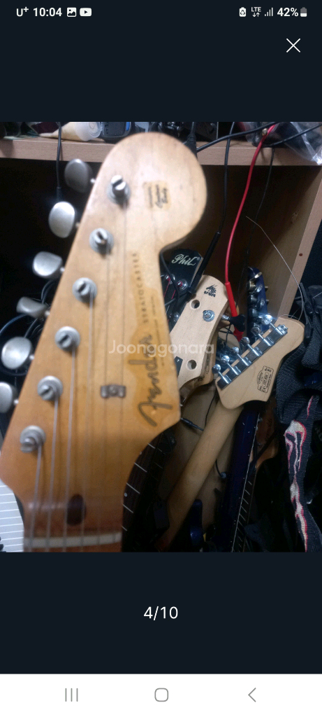 펜더 56년 커스텀 레릭 일렉기타 이미지