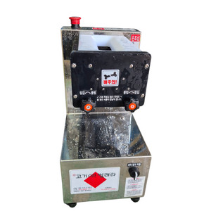 머릿고기 육회 써는 기계 머리고기 세절기 절단기 육절기 신화테크 고기야 썰려라