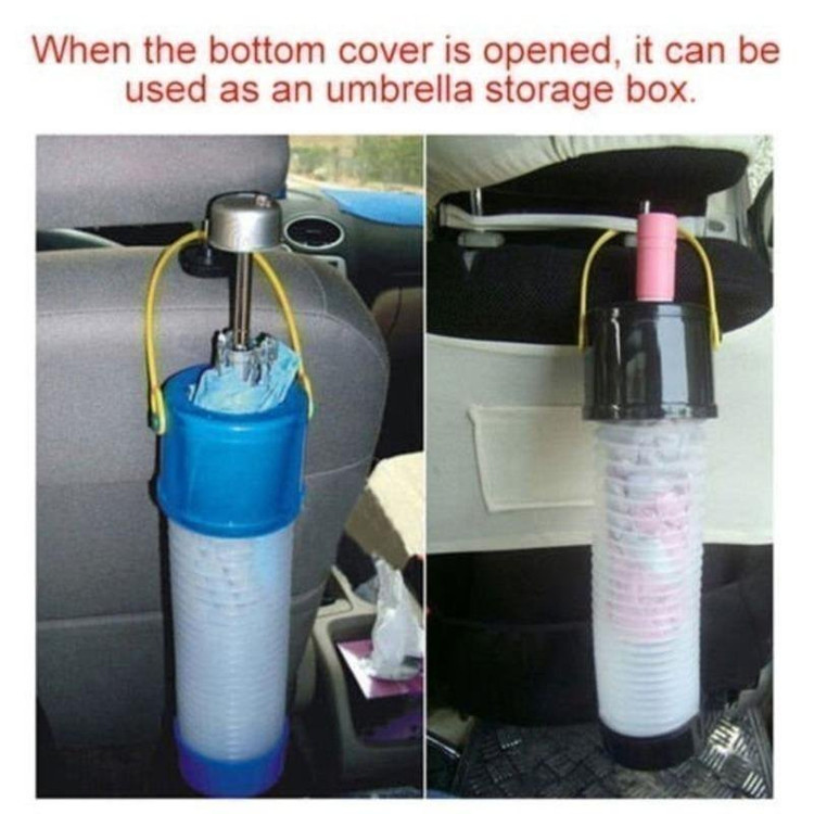 새 검정색 차량용 우산 수납함 방수 수납 용품 편리 걸이 정리 차안 이미지