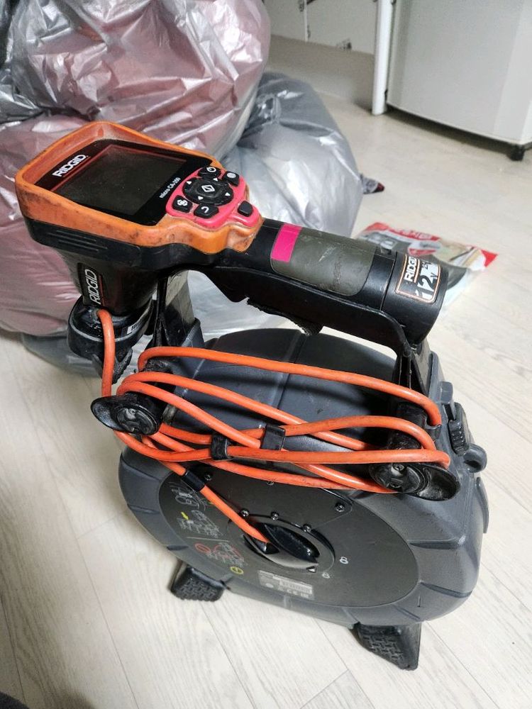 리지드 마이크로 ca350 하수구 내시경--2