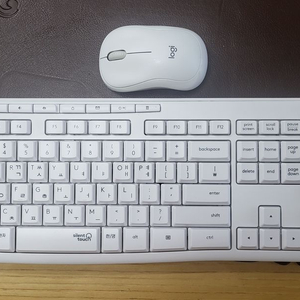 [로지텍] MK295+M220 무선 무소음 키보드 마우스 세트 팝니다.(택포)