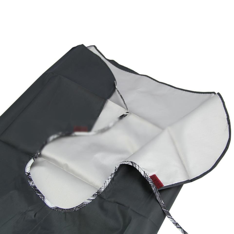 새 검정색 미용실 가운 헤어샵 이발보 염색 파마 커트 이미지