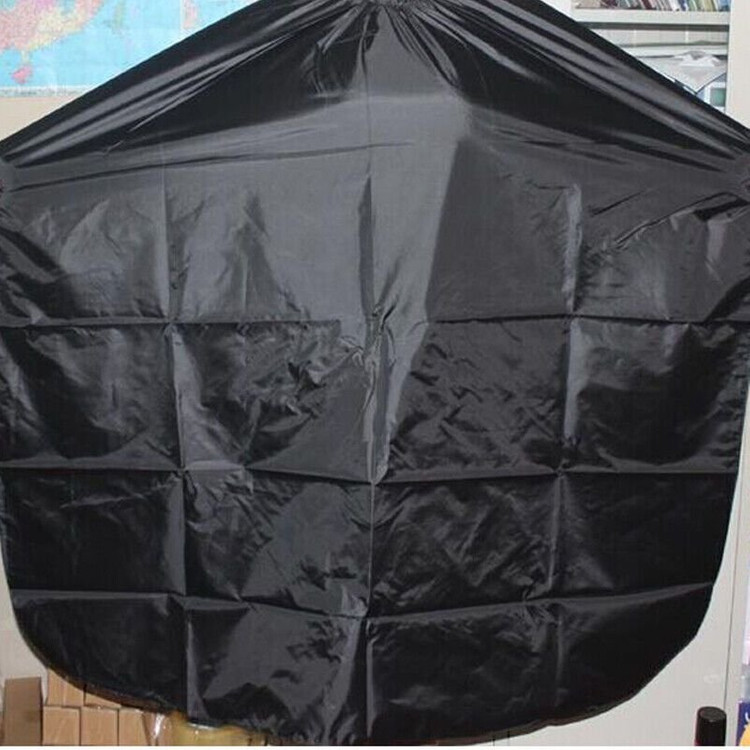 새 검정색 미용실 가운 헤어샵 이발보 염색 파마 커트 이미지