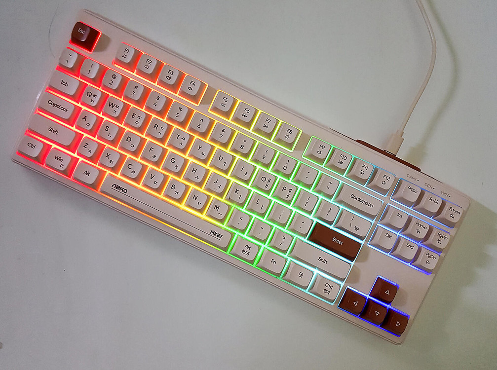 앱코 MK87 키보드--2