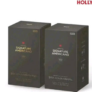 할리스커피 혼합200T 아메리카노미니마일드100T+미니다크100T