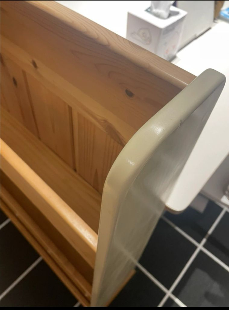 봄날나무 전면 원목 책장 이미지