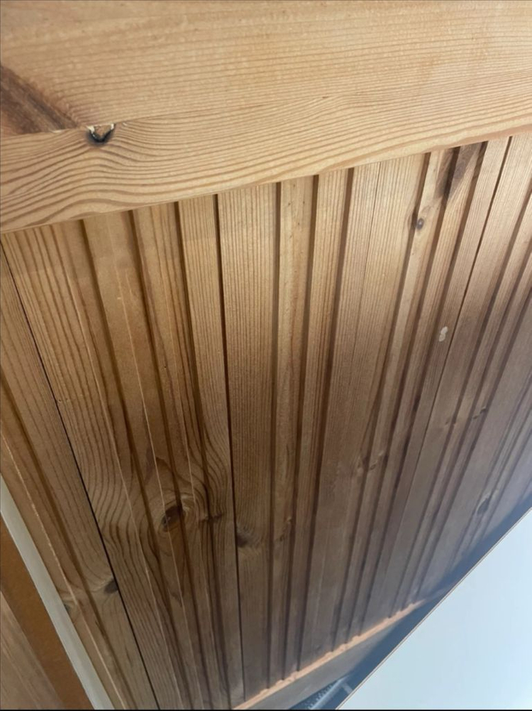 봄날나무 전면 원목 책장 이미지