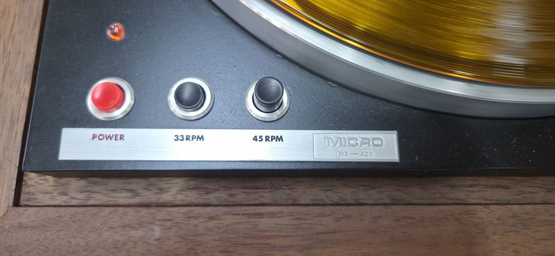 마이크로쎄이키 mb 400턴테이블 이미지
