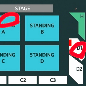 (안전결제가능) 웨이브투어스 3/1 지정석 3연석
