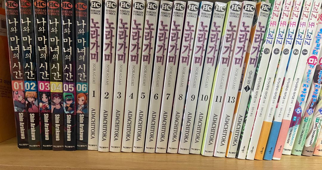 판도라하즈, 마기, 터치, 나와마녀의시간, 노라가미, 그리고 또 그리고, 쓰레기의본망 등--2