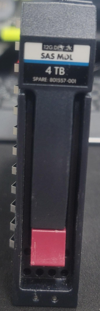 HP 4TB 12G SAS 7.2K 하드디스크 이미지