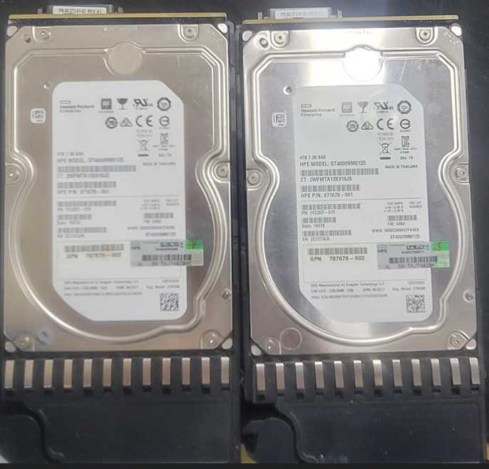 HP 4TB 12G SAS 7.2K 하드디스크 이미지