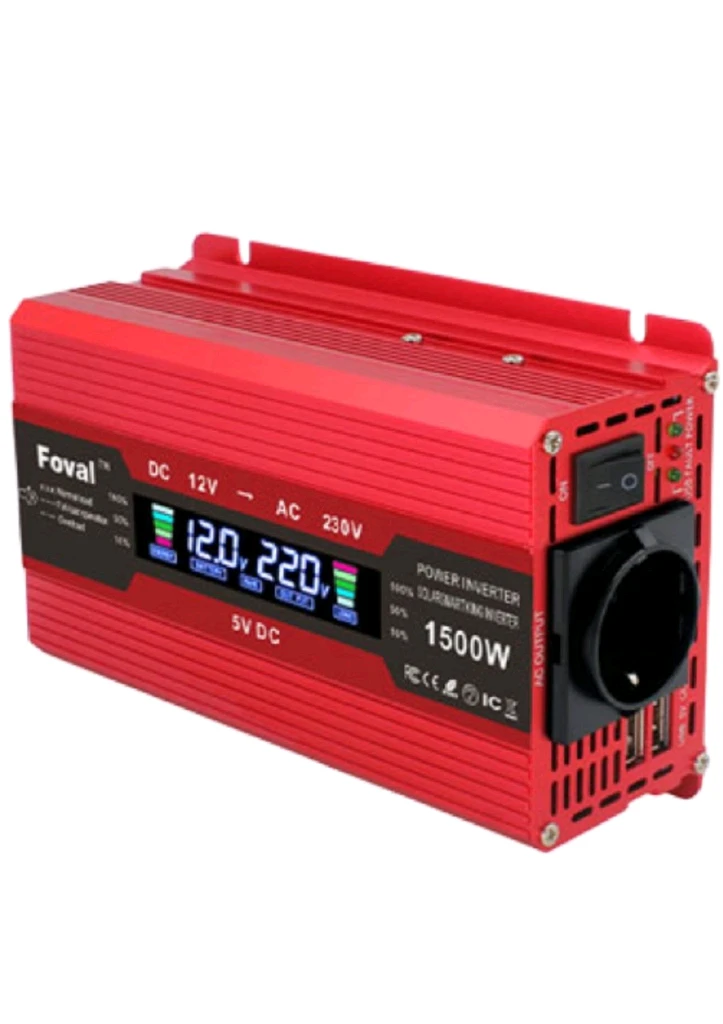 차량용 LCD 파워인버터 유사계단파 2000W 220V 새제품새 제품 차량용 LCD 파워인버터 2000W입니다. 시 이미지