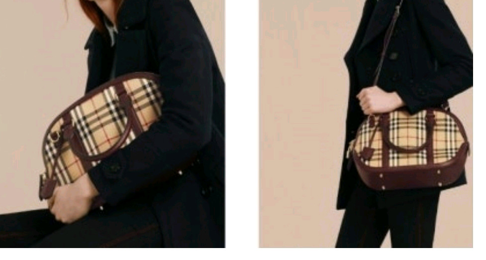 버버리 오차드 호스페리 체크 토트백--7