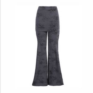 새상품) 기모나팔 패턴 치마바지(택포)