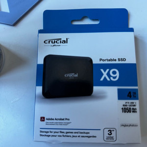 크루셜 x9 4tb ssd