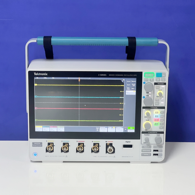 중고계측기 Tektronix MDO34 200MHz 4채널 오실로스코프 판매--3