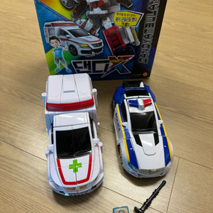 카봇 프론 댄디 무기 큐브 2대 일괄